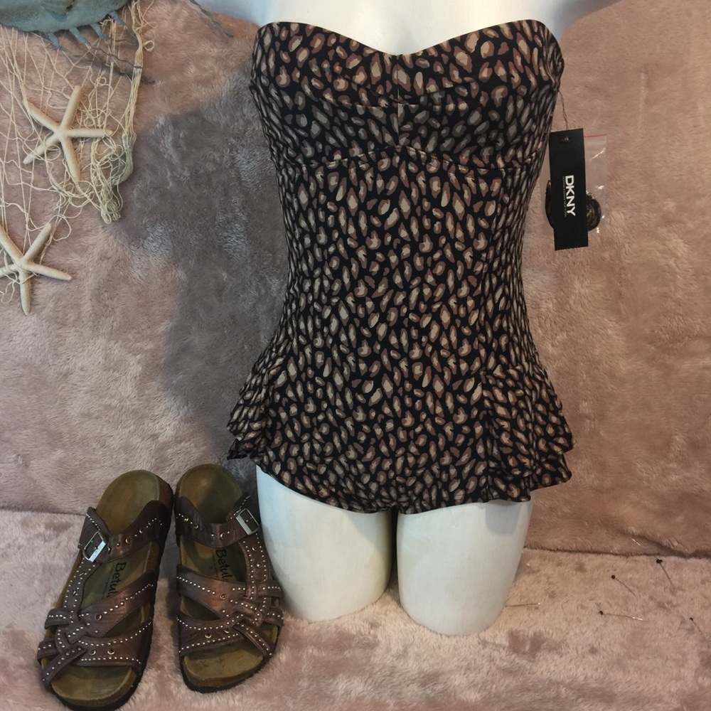 NWT DKNY One Piece Swimsuit